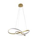 Pendente Lumier Marte 45w Dourado 6000K 3.600lm IP20
