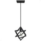 Pendente Luminária Cubo Industrial Preto Pendente Luminária Cubo Industrial Preto