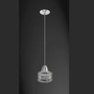 Pendente luminaria lustre rd 3 discos 16cm mini curvo fosco