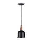 Pendente Luminária Lustre Retro Colonial Alumínio 110V 220V Impiricus Moderno Rústico Teto Cobre Soquete Cabo Slim E27 Embutir Lâmpada