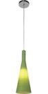 Pendente Luminária Melody Tube Vidro Verde - Startec