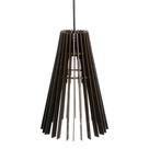 Pendente Luminária Preto Estilo Rústico Área de Churrasco Fiação Completa