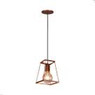 Pendente Luminária Tiggo Cobre Eletrostático 685/1