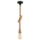 Pendente Luminária Vero Corda Retrô Vintage 1,5m