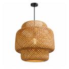 Pendente Luminária Vero Florença em Bambu 40x40 cm