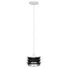 Pendente Lustre 3 Vidros Quadrados Aluminio Mini Branco Pendente Lustre 3 Vidros Quadrados Aluminio Mini Branco