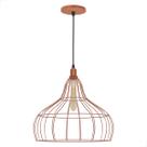 Pendente Lustre Aramado Masterchef G - Cobre