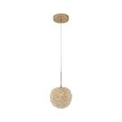 Pendente Lustre Luminária Led Jou Globo Vidro Rose Gold