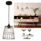 Pendente Lustre Luminaria Moderna Ajustavel Rustica Aramada Decoraçao Quarto Sala Mezanino Casa Iluminaçao