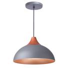 Pendente Lustre Luminária Panama Cinza