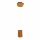 Pendente Madeira Maciça TAUARI P/ Lâmpada Dicróica Decorativo Pendente Madeira Maciça TAUARI P/ Lâmpada Dicróica Decorativo