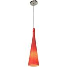 Pendente Melody Tex Circle Uno preto, vermelho ou prata - Startec