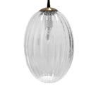 Pendente Metal com Vidro Transparente Moderno Pendente Metal com Vidro Transparente Moderno