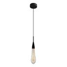 Pendente Mini Aimee Preto Led 2w 27cm 2700k Starlux Zr037 St2069