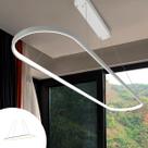pendente minimalista oval de led pra mesa de lanche bancada pendente minimalista oval de led pra mesa de lanche bancada