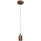 Pendente moderno modelo Clean marrom Todos Ambientes