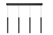 Pendente Moderno Slim Tubular Metálico Linear P/4 Mini Dicroicas Tubos 45cm Pendente Moderno Slim Tubular Metálico Linear P/4 Mini Dicroicas Tubos 45cm