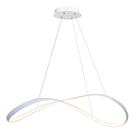 Pendente Moderno Zig Arcos LED 52w Branco Bella Tp002 St1544 Pendente Moderno Zig Arcos LED 52w Branco Bella Tp002 St1544