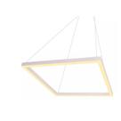 Pendente Modular Perfil 40X40cm Sobrepor Quadrado Suspensa