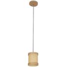 Pendente Muller Straw Mini Natural G9 Led 1 Lâmpada 2501NA