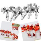 Pendente Natal Bengala com Laco Color 6 Pecas 12cm- SORTIDOS