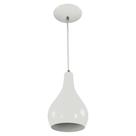 Pendente Nepal Drop Premium Gourmet em Aluminio Branco