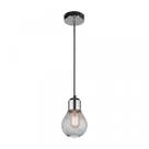 Pendente Nino Cromado Metal 12CM 1E27 FO004C Bella