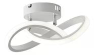Pendente nitrolux 6108 branco infinito sobrepor 20w multitemperaturas 1400 lumens