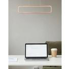 Pendente nli qpd1320-co led 70 x a15 cm 34w 3000k cobre Pendente nli qpd1320-co led 70 x a15 cm 34w 3000k cobre