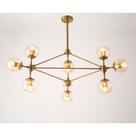 Pendente Nordecor Jabuticaba 10 Lampadas - Bronze 2070 - Bocal: 10*E27 - IP20 -