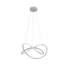 Pendente Nordecor Led Denna 2223 - Cromado - 3000K 45W / 3600lm / IP20