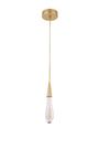 Pendente Nordecor Led Leah 2409 - Dourado - 3000K 3W / 225LM / IP20 Pendente Nordecor Led Leah 2409 - Dourado - 3000K 3W / 225LM / IP20