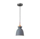 Pendente NT-006C E27 1 Lâmpada Cinza Nitrolux 5040 Pendente NT-006C E27 1 Lâmpada Cinza Nitrolux 5040