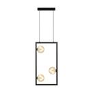Pendente Orbit 3 Globos Vidro PDH1557CHPT Studioluce ST2661
