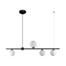Pendente Orbit 4 Esferas PDH1539PT Studioluce + 4x LED G9 BQ ST2423