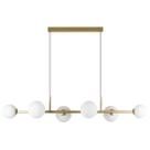 Pendente Orbit Dourado 6 Globos Esferas Quality Pdh1527 St2081