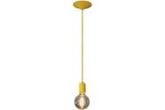 Pendente Orbital Alumínio Amarelo Com Fio Nacional