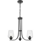 Pendente Oster 3 Lâmpadas E27 Preto Just Home Collection