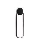 Pendente Oval Led 3W Branco Quente Bivolt - AAATOP - 8013BQ