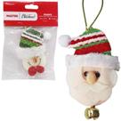 Pendente Papai Noel/Boneco de Neve - 9x6cm - 7g - Rio Master Pendente Papai Noel/Boneco de Neve - 9x6cm - 7g - Rio Master