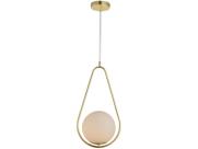 Pendente Pérola Gota Aço e Vidro Ouro 340404506 Avant Pendente Pérola Gota Aço e Vidro Ouro 340404506 Avant