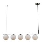 Pendente Petit Poa Cromo 98cm 5E27 SQ002B Bella Pendente Petit Poa Cromo 98cm 5E27 SQ002B Bella