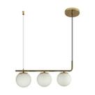 Pendente petit poa french 60x15x27cm gold/br sq001 bella