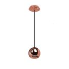 Pendente Pin 12Cm x 131,5Cm 1 x gu10 Cobre - Bella Iluminação