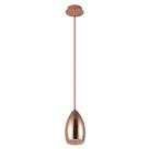 Pendente Pin GU10 17cmx9cm Bella Iluminação Cobre