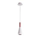 Pendente Pituco de Metal Rose Gold e Branco
