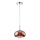 Pendente plafon soho 22cmx12cm 1xg9 cob