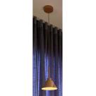 Pendente Plié 20cm 7W 2700K Rose Falesia - Newline - PD02021LED27RFRF