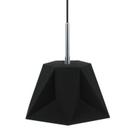 PENDENTE POLI 25CMX28CMX29CM 1Luz G9 - PRETO