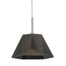 Pendente Poli em Tecido Marrom 28cm - Bella Iluminação - CC004B Pendente Poli em Tecido Marrom 28cm - Bella Iluminação - CC004B